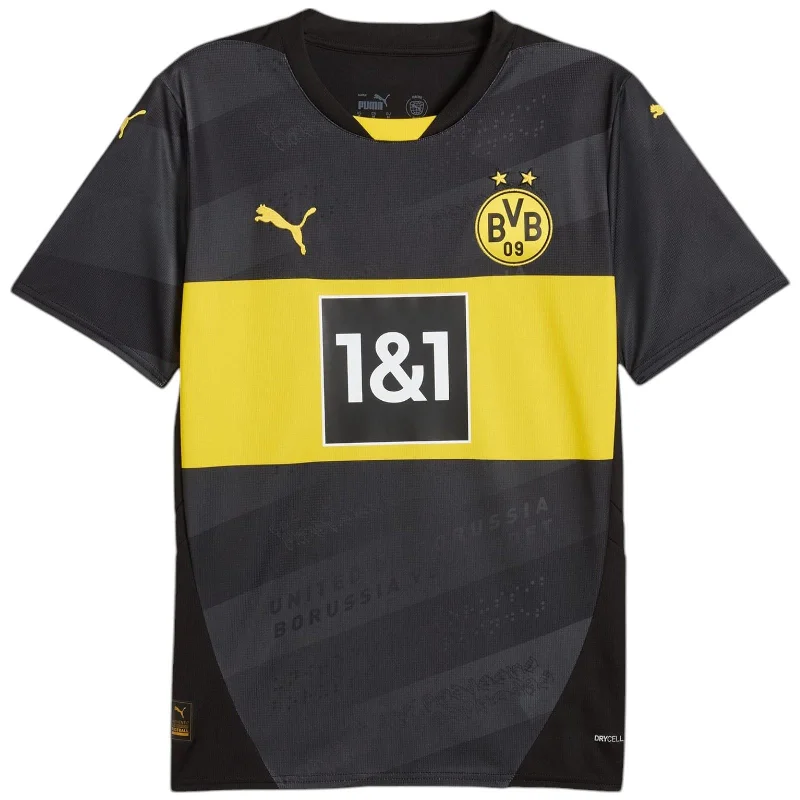 Puma Borussia Dortmund 2024/25 Kids Short Sleeved Away Jersey