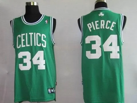 Celtics 34 Paul Pierce Green Basketball Jerseys