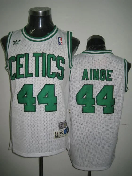 Celtics 44 Ainge White Basketball Jerseys