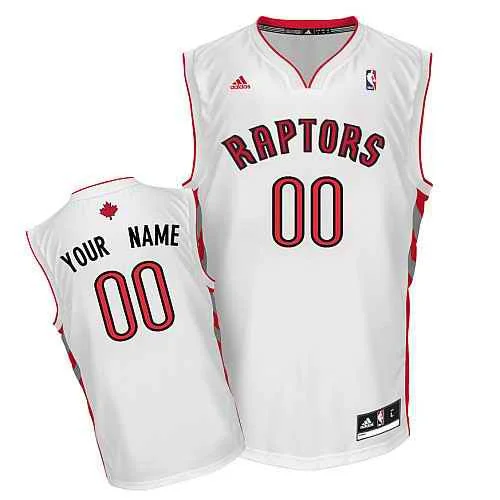 Toronto Raptors New Custom white Home Basketball Jersey