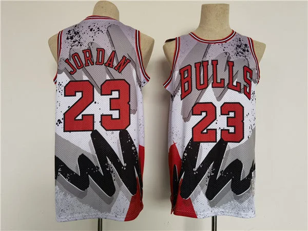 Men's Chicago Bulls #23 Michael Jordan Throwback basketball Basketball Jersey