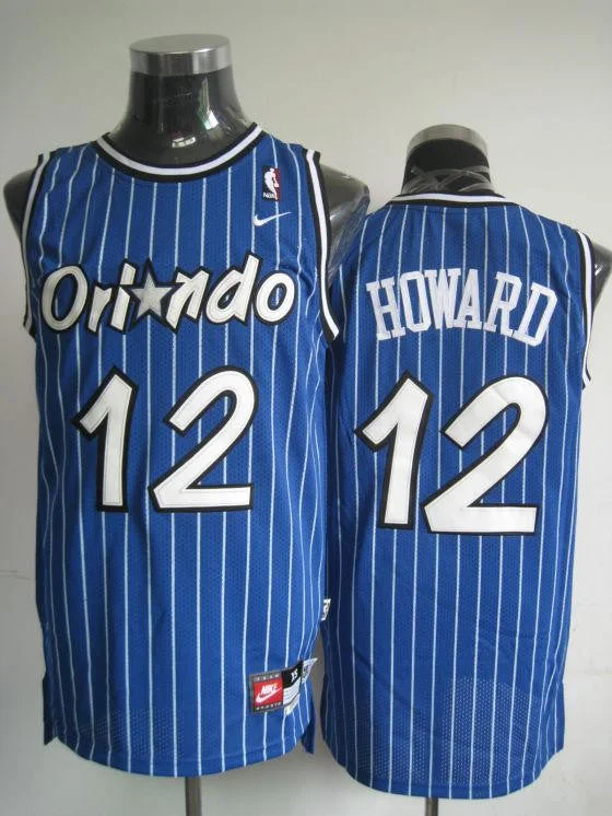 Magic 12 Howard Blue Basketball Jerseys