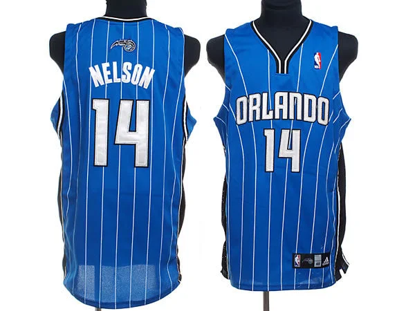 Magic 14 NELSON Blue Basketball Jerseys