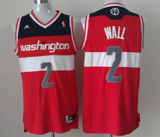 Wizards 2 Wall Red Swingman Revolution 30 Basketball Jerseys