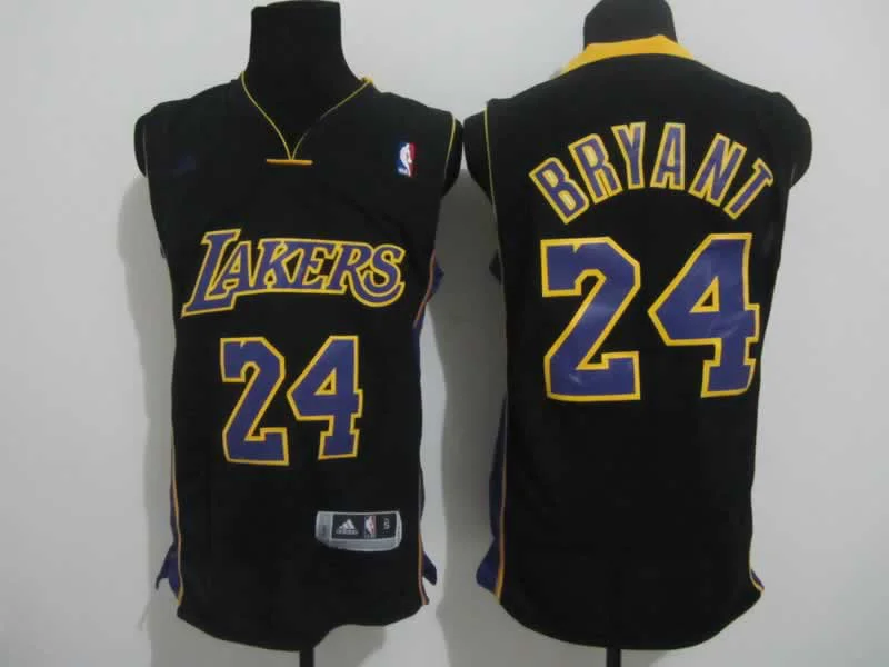 Lakers 24 Bryant Black Swingman Revolution 30 Basketball Jerseys