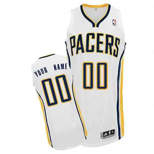 Indiana Pacers Custom white Home Basketball Jersey