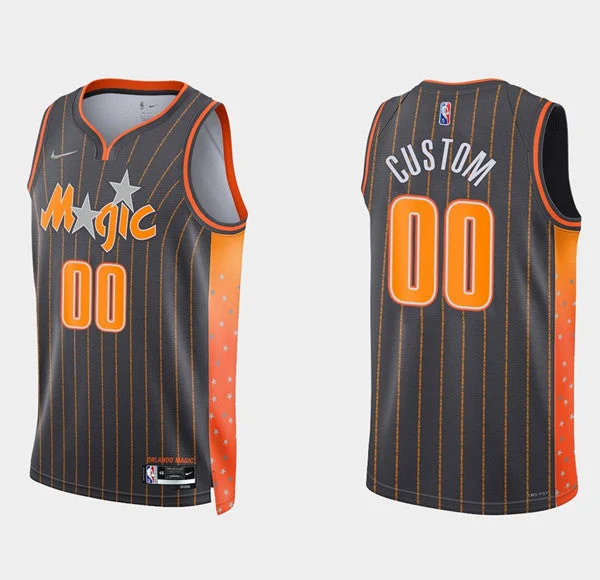 Men's Orlando Magic Active Custom 75th Anniversary Stitched Basketball Basketball Jersey