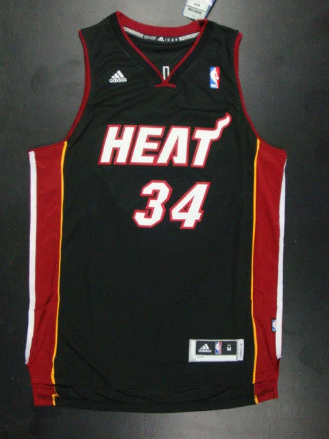 Miami Heat 34 Ray Allen Swingman Black Basketball Jersey