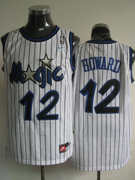 Magic 12 Howard White Basketball Jerseys