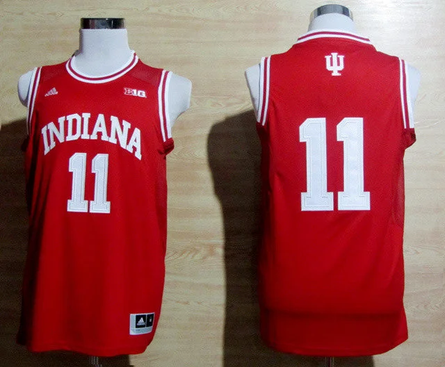 Indiana Hoosiers 11 Isiah Thomas red B10 Basketball Jerseys