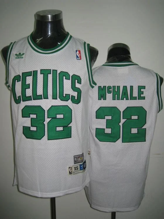 Celtics 38 McHALE White Basketball Jerseys