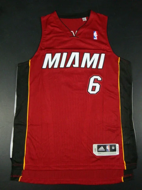 Heat 6 James Red AAA Basketball Jerseys