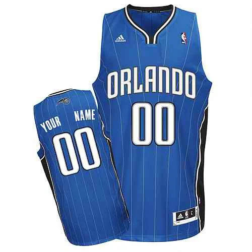 Orlando Magic Custom Swingman blue Road Basketball Jersey