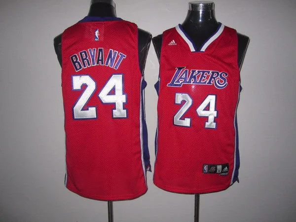 Los Angeles Lakers 24 BRYANT red Basketball Jerseys