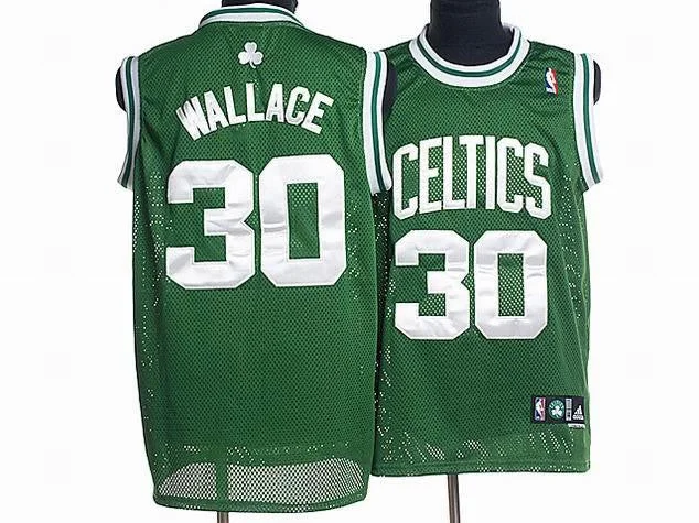 Celtics 30 Rasheed Wallace Green Basketball Jerseys