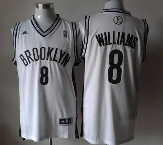 Brooklyn Nets 8 Williams White Basketball Jerseys